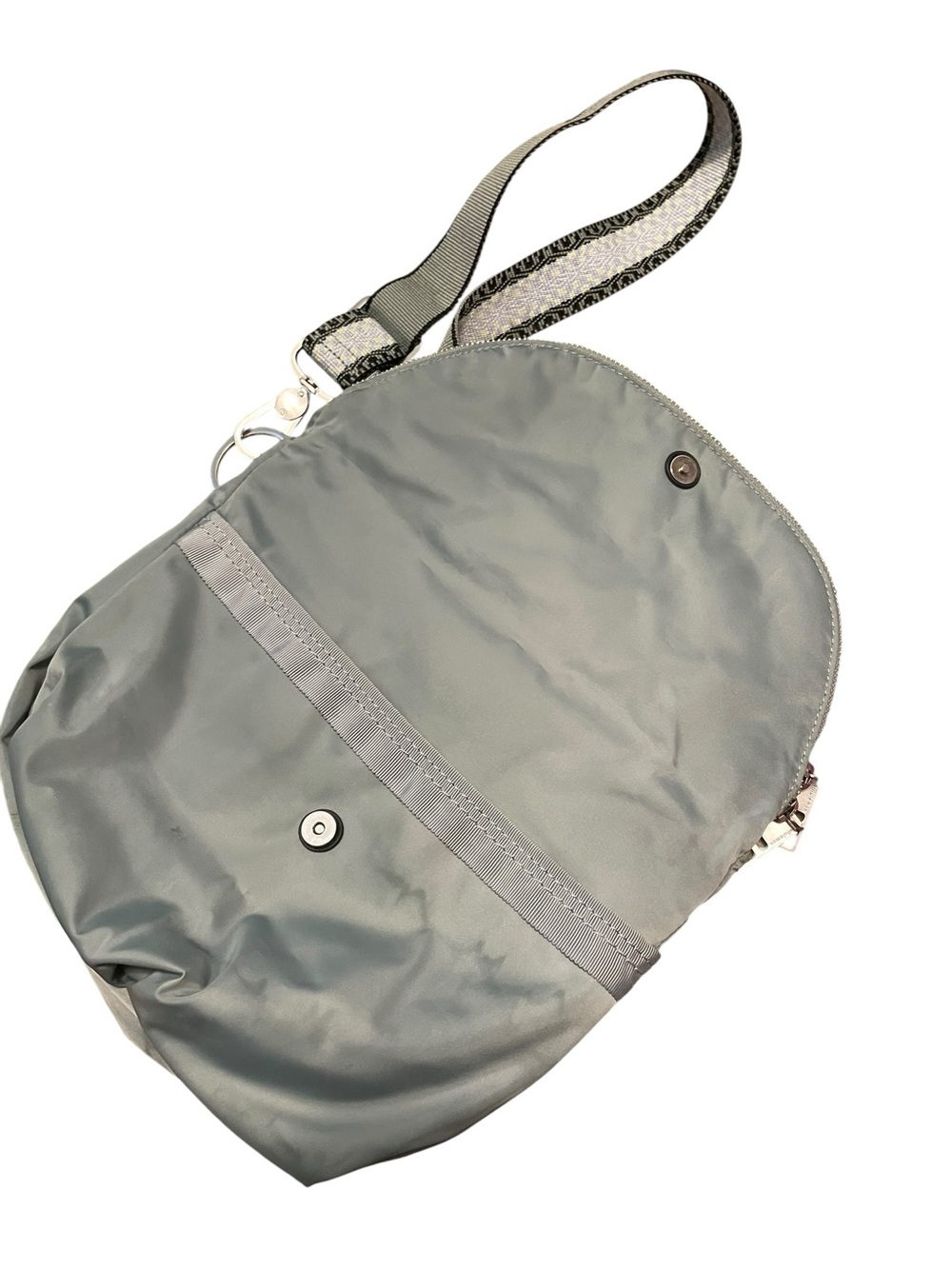 lululemon athletica Gray Crossbody Bag with Patterned Strap - Picture 5 of 6
